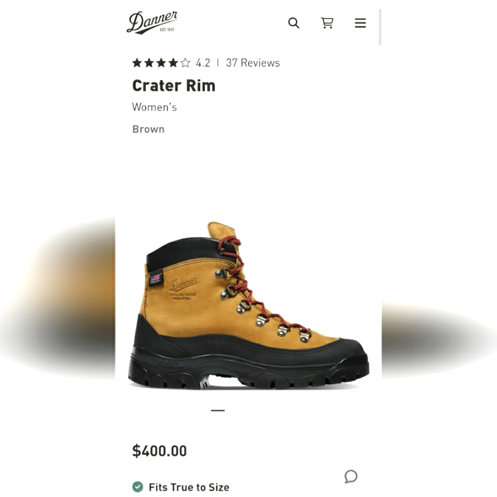 Danner Crater Rim backpacking boot - Picture 2 of 11